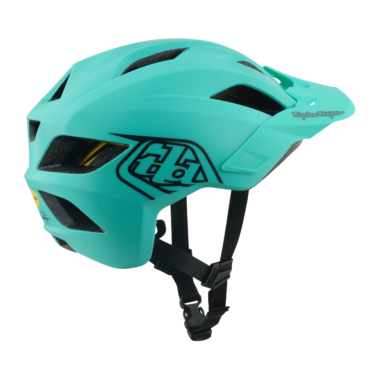 YOUTH FLOWLINE AS  HELMET POINT CHARCOAL / REAL TEAL