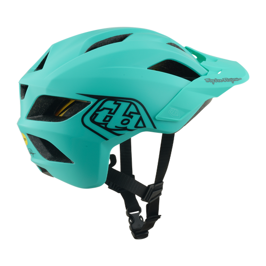 YOUTH FLOWLINE AS  HELMET POINT CHARCOAL / REAL TEAL