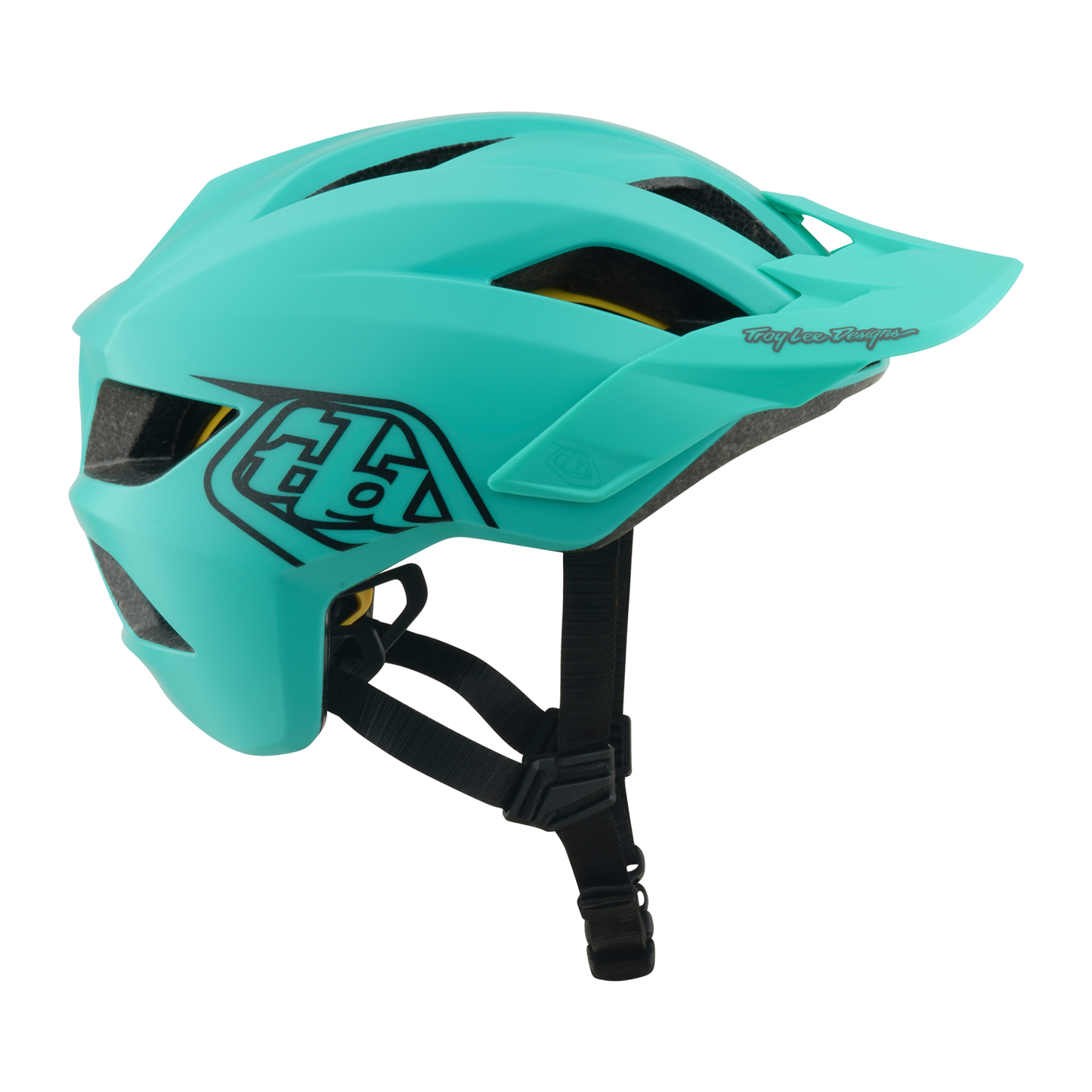 YOUTH FLOWLINE AS  HELMET POINT CHARCOAL / REAL TEAL