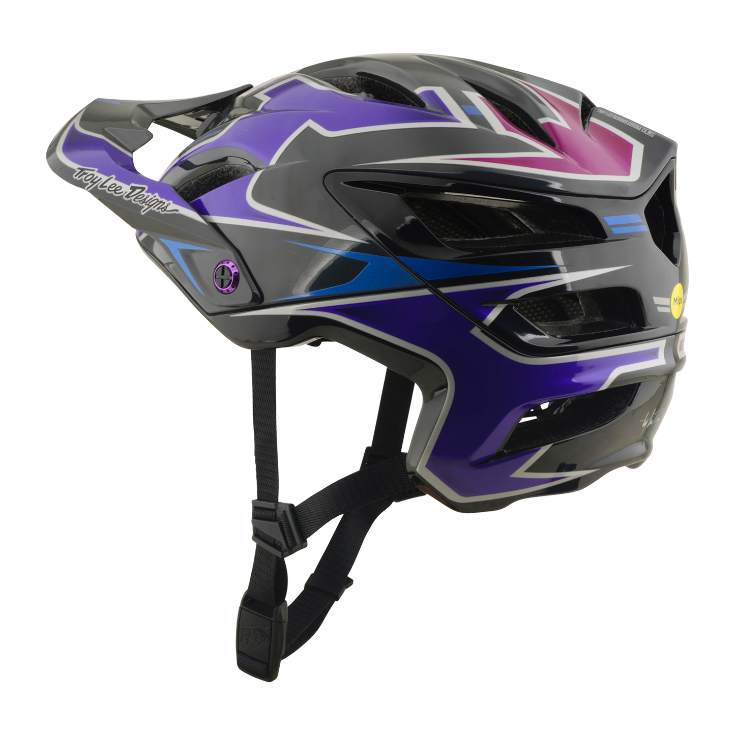 A3 AS HELMET MASK BLACK / PURPLE