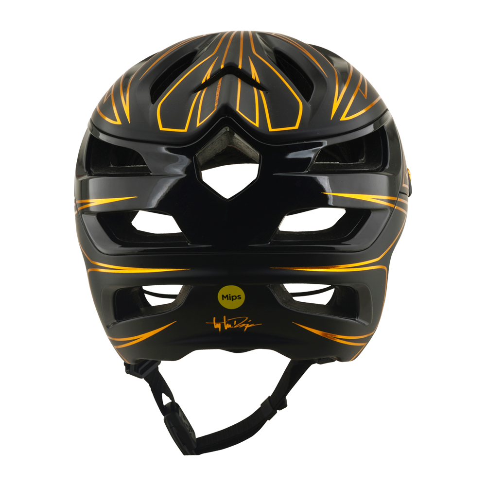A3 AS HELMET PINSTRIPE BLACK