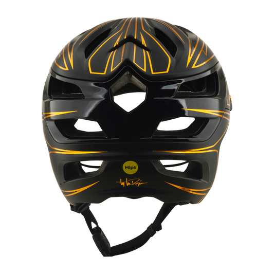 A3 AS HELMET PINSTRIPE BLACK