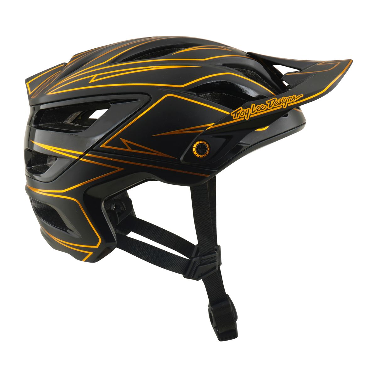 A3 AS HELMET PINSTRIPE BLACK
