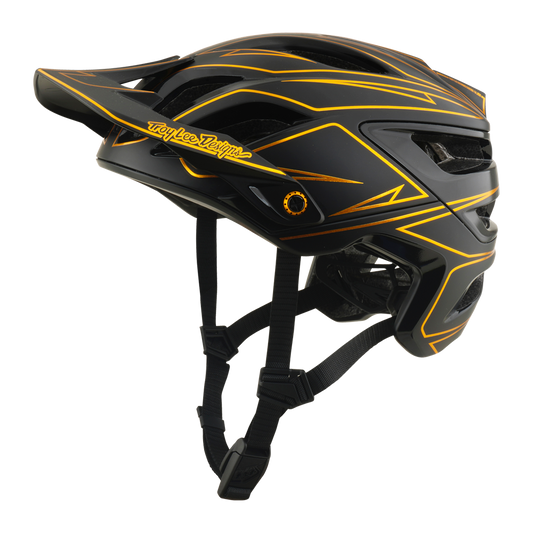 A3 AS HELMET PINSTRIPE BLACK