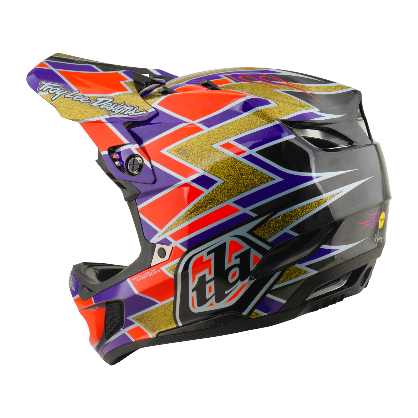 D4 AS CARBON HELMET FLUSH VIOLET