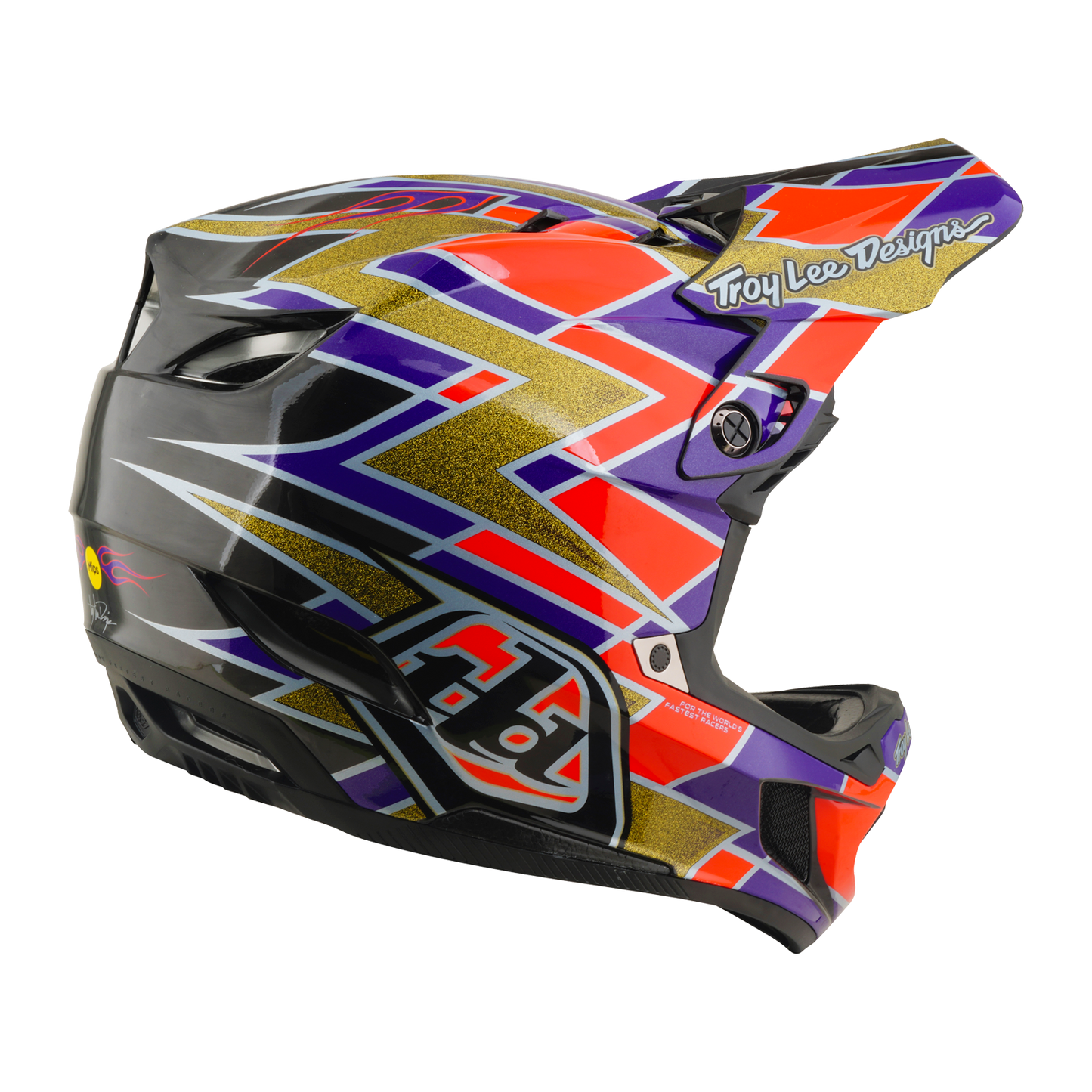 D4 AS CARBON HELMET FLUSH VIOLET