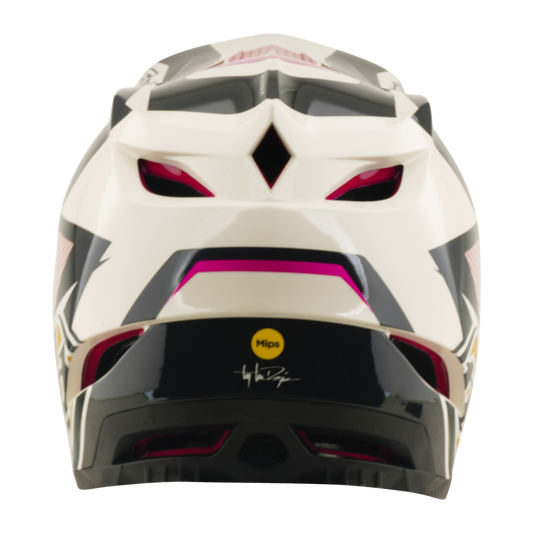 D4 AS POLYACRYLITE HELMET TURBO ACID / FUCHSIA