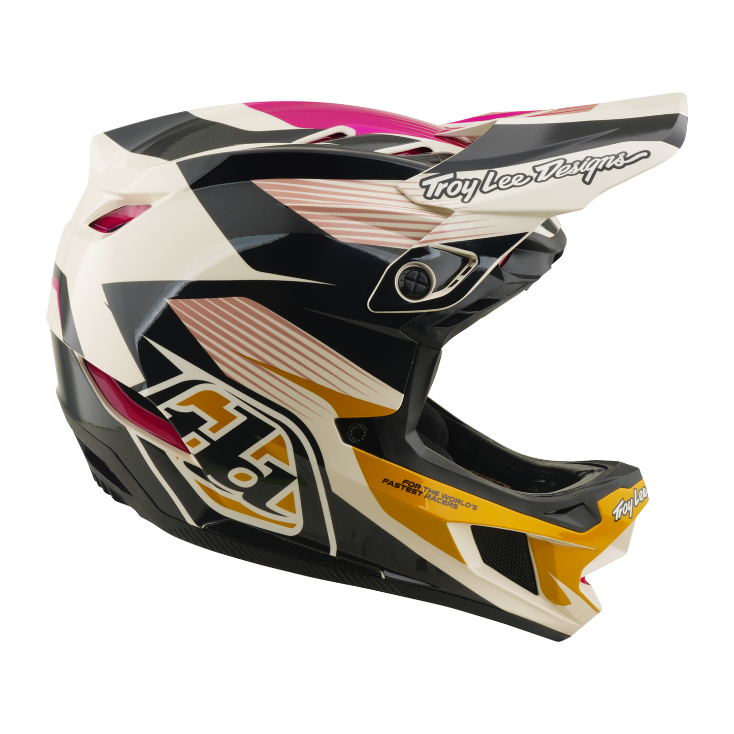 D4 AS POLYACRYLITE HELMET TURBO ACID / FUCHSIA