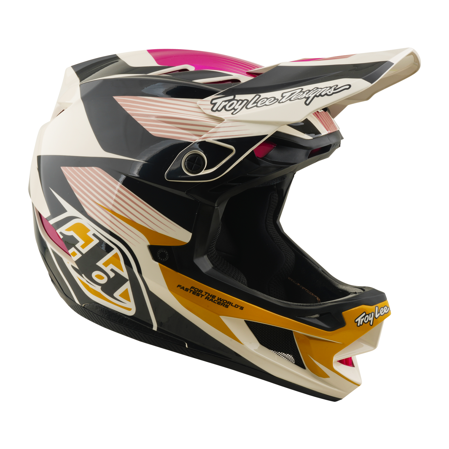 D4 AS POLYACRYLITE HELMET TURBO ACID / FUCHSIA