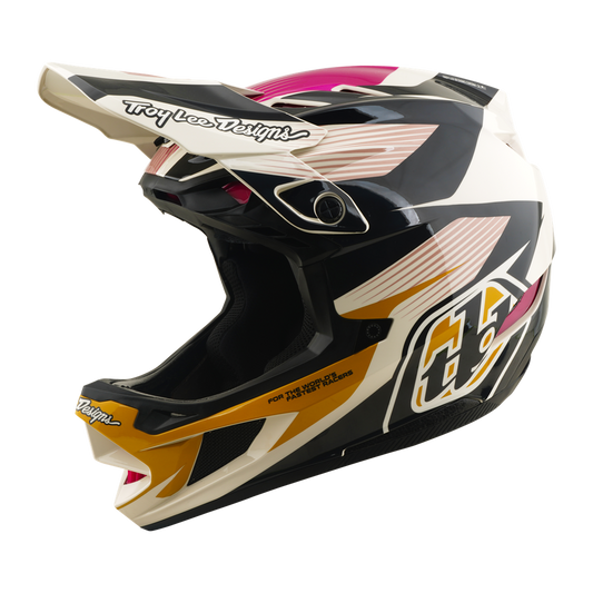 D4 AS POLYACRYLITE HELMET TURBO ACID / FUCHSIA