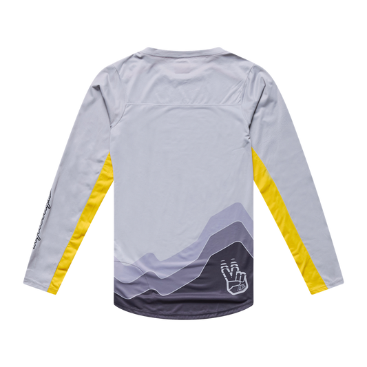 SKYLINE PRO LONG SLEEVE JERSEY DESCEND CARBON
