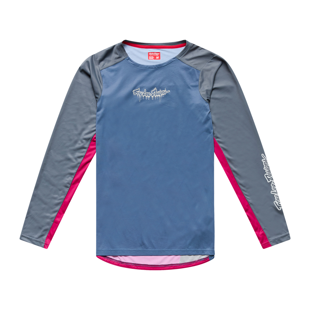 SKYLINE PRO LONG SLEEVE JERSEY DESCEND SLATE
