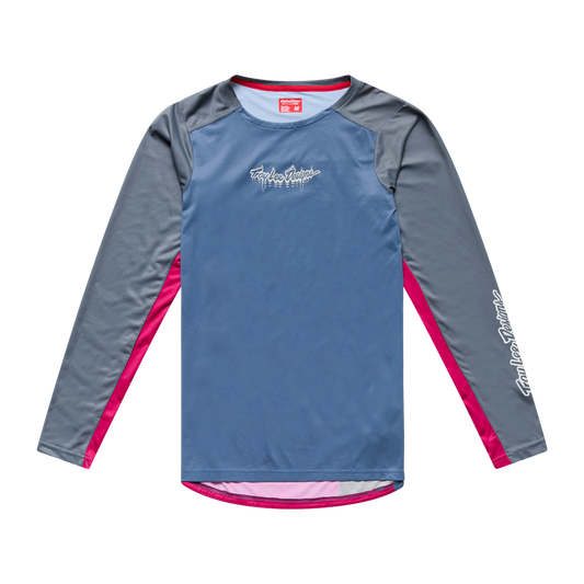 SKYLINE PRO LONG SLEEVE JERSEY DESCEND SLATE