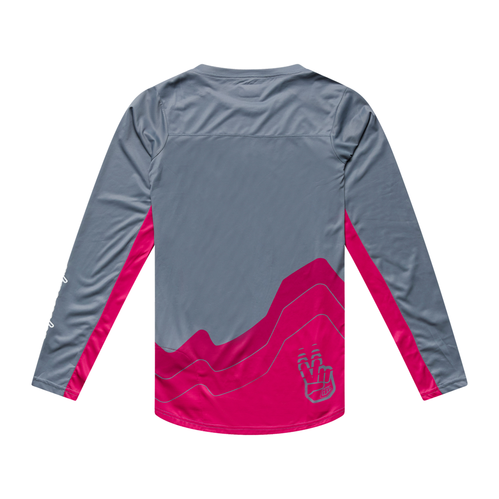 SKYLINE PRO LONG SLEEVE JERSEY DESCEND SLATE