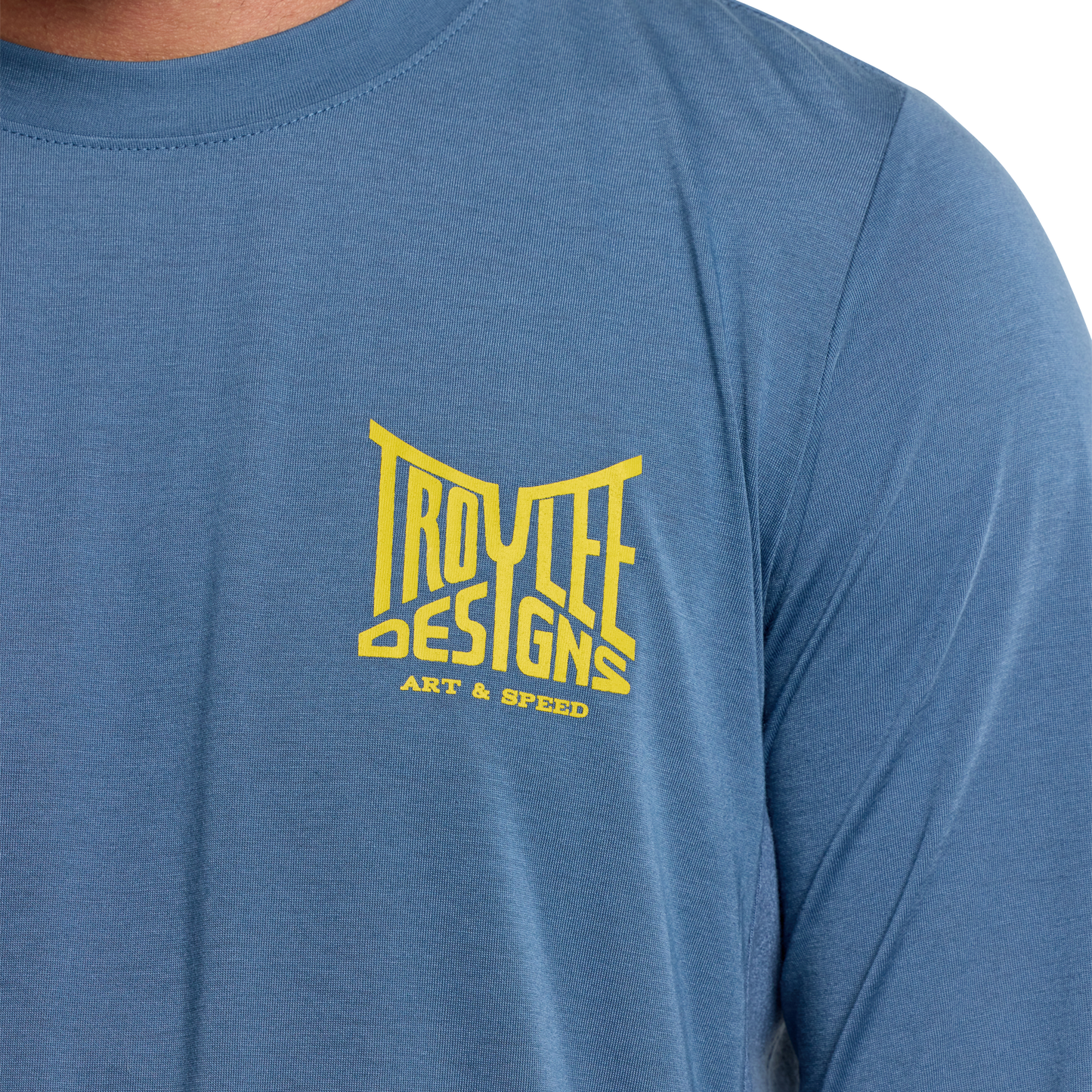 SKYLINE RIDE LONG SLEEVE TEE HANDLEBAR SLATE