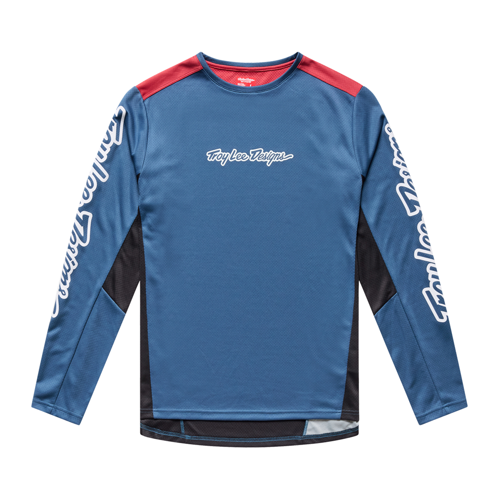 STAGE LONG SLEEVE JERSEY SIGNATURE SLATE