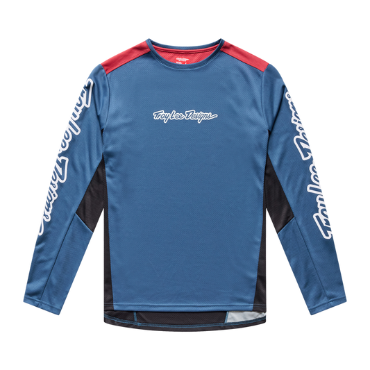STAGE LONG SLEEVE JERSEY SIGNATURE SLATE
