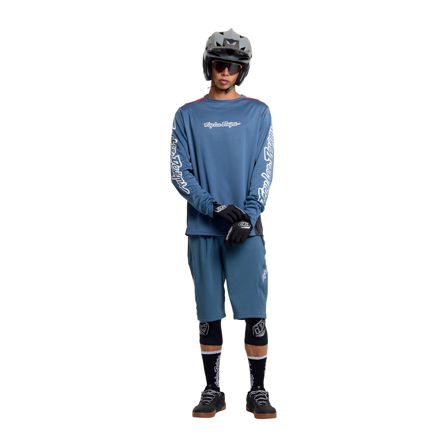STAGE LONG SLEEVE JERSEY SIGNATURE SLATE