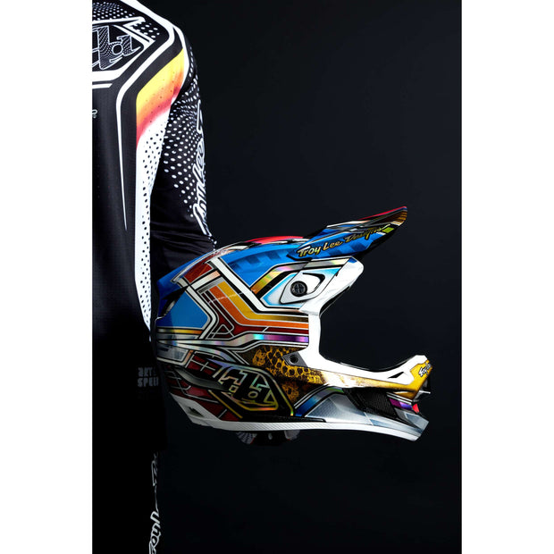 D4 CARBON AS HELMET LOWRIDER BLUE
