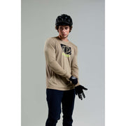 SKYLINE LONG SLEEVE RIDE TEE SCRUBBED TIMBER