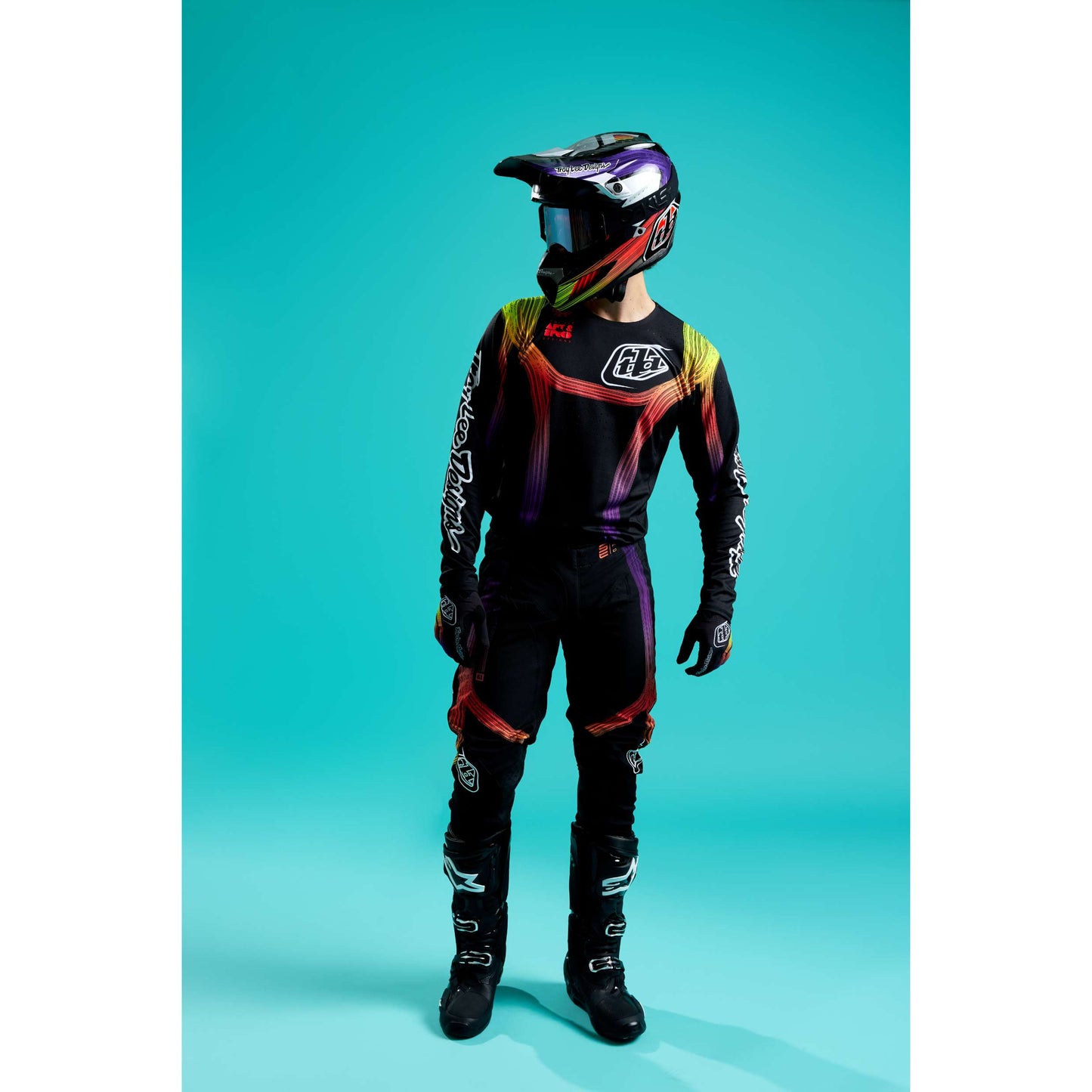 SE PRO PANT STRIPES BLACK / MULTI