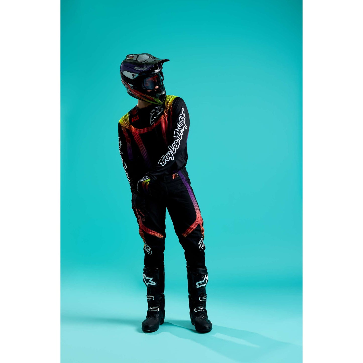 SE PRO PANT STRIPES BLACK / MULTI