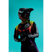 SE5 ECE CARBON HELMET STRIPES BLACK / PURPLE