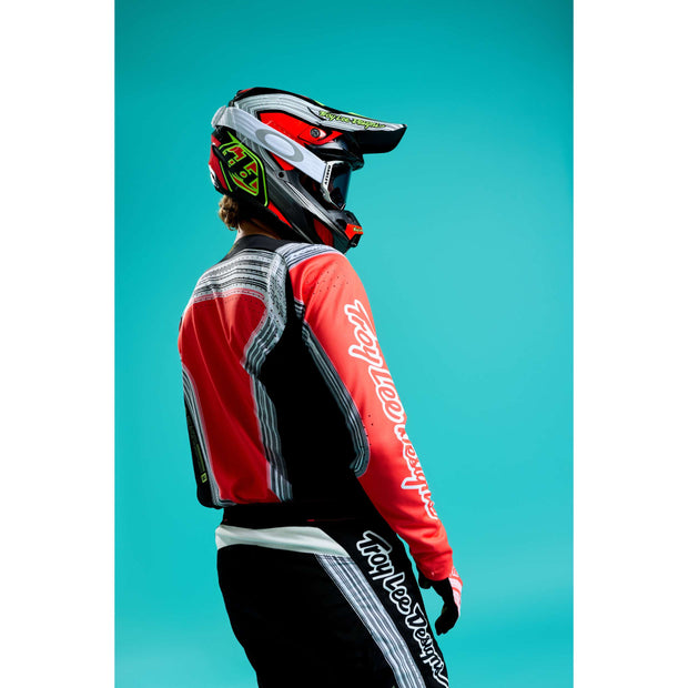 SE PRO JERSEY STRIPES INFRA RED / BLACK
