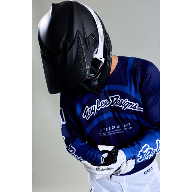 GP PRO JERSEY SWERVE NAVY / BLUE