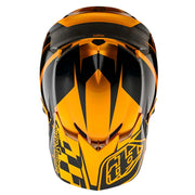 YOUTH GP HELMET CHECK UP GOLD / BLACK