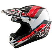 YOUTH SE4 POLYACRYLITE HELMET BLOCK CHARCOAL / RED