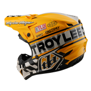 YOUTH GP PRO HELMET FIFTY-50 WHITE / GOLD