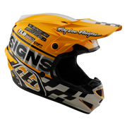 YOUTH GP PRO HELMET FIFTY-50 WHITE / GOLD