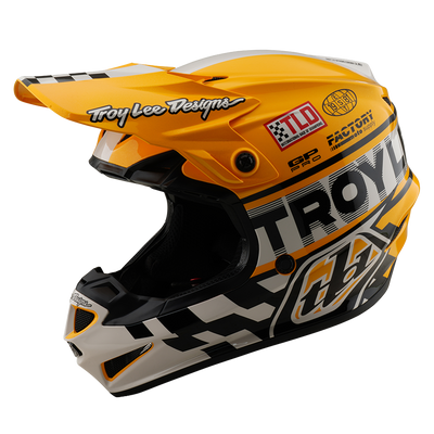 GP PRO HELMET FIFTY-50 WHITE / GOLD