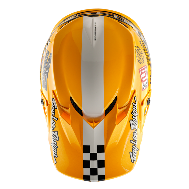 GP PRO HELMET FIFTY-50 WHITE / GOLD