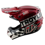 YOUTH GP PRO HELMET FIFTY-50 WHITE / RED