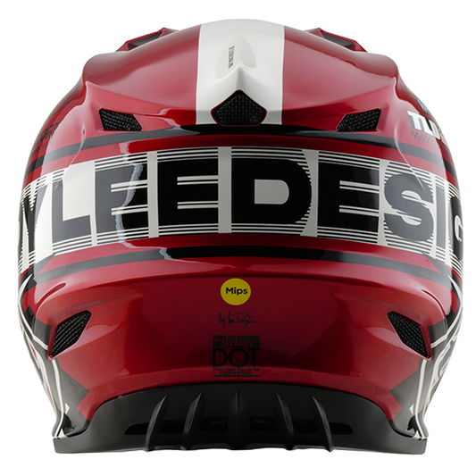 YOUTH GP PRO HELMET FIFTY-50 WHITE / RED