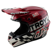 GP PRO HELMET FIFTY-50 WHITE / RED