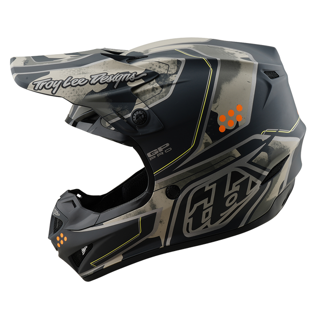 GP PRO HELMET TROOPER BLACK / CAPER