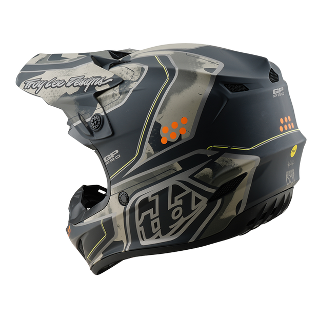 GP PRO HELMET TROOPER BLACK / CAPER