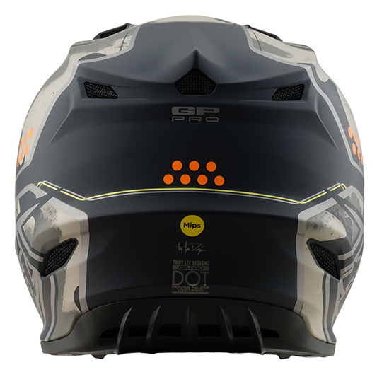 GP PRO HELMET TROOPER BLACK / CAPER