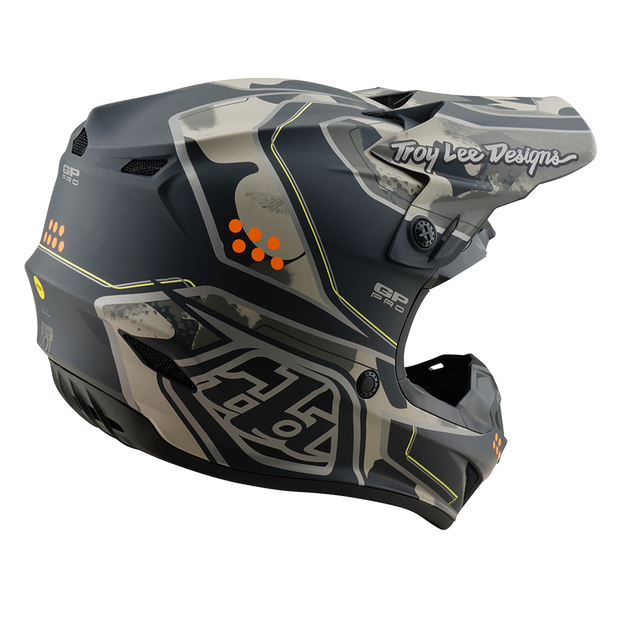 GP PRO HELMET TROOPER BLACK / CAPER