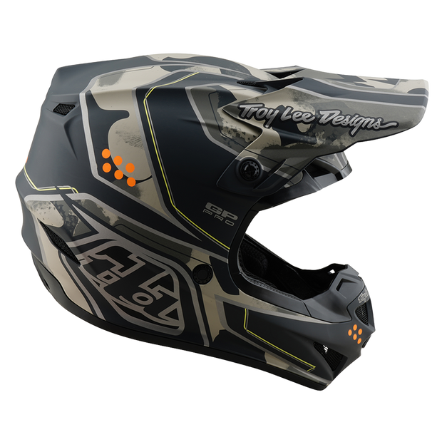 GP PRO HELMET TROOPER BLACK / CAPER