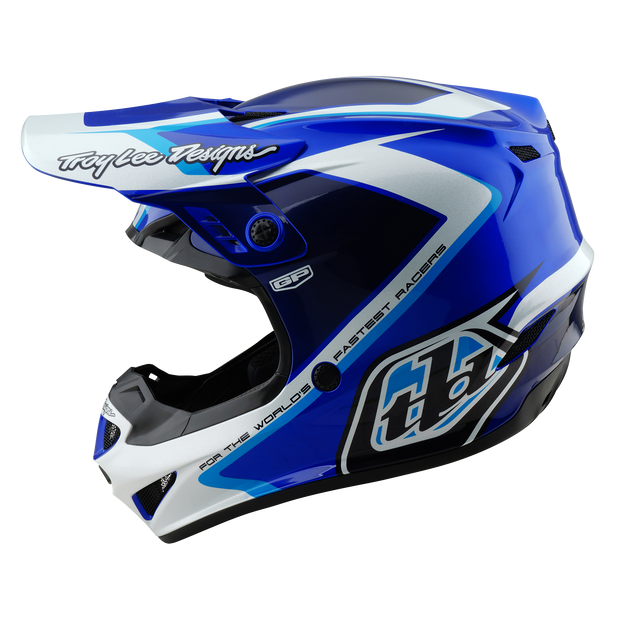 YOUTH GP HELMET SHUTTER BLUE