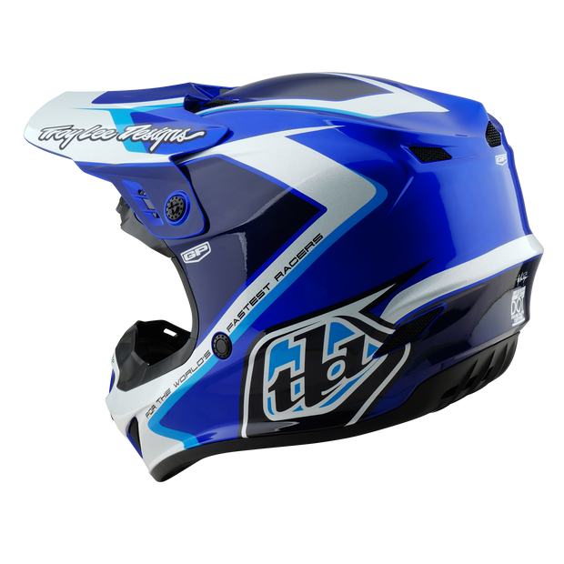 YOUTH GP HELMET SHUTTER BLUE