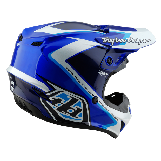 YOUTH GP HELMET SHUTTER BLUE