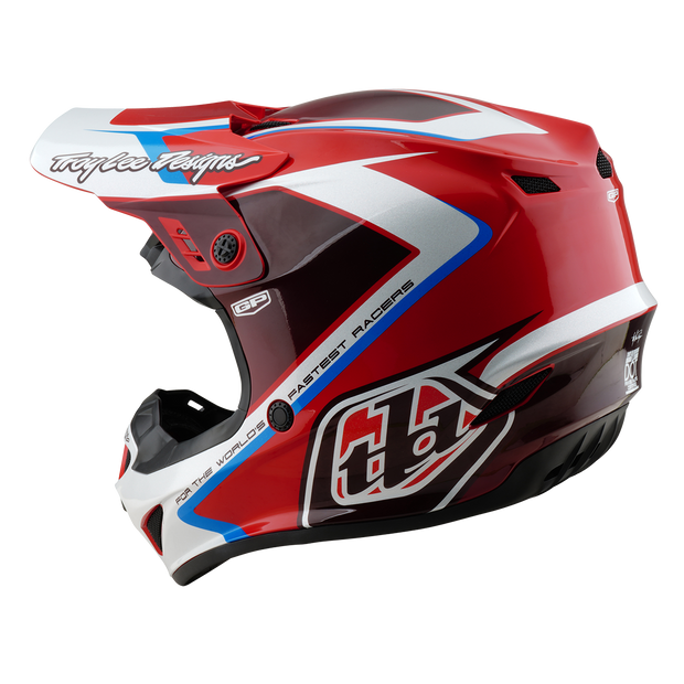 YOUTH GP HELMET SHUTTER RED