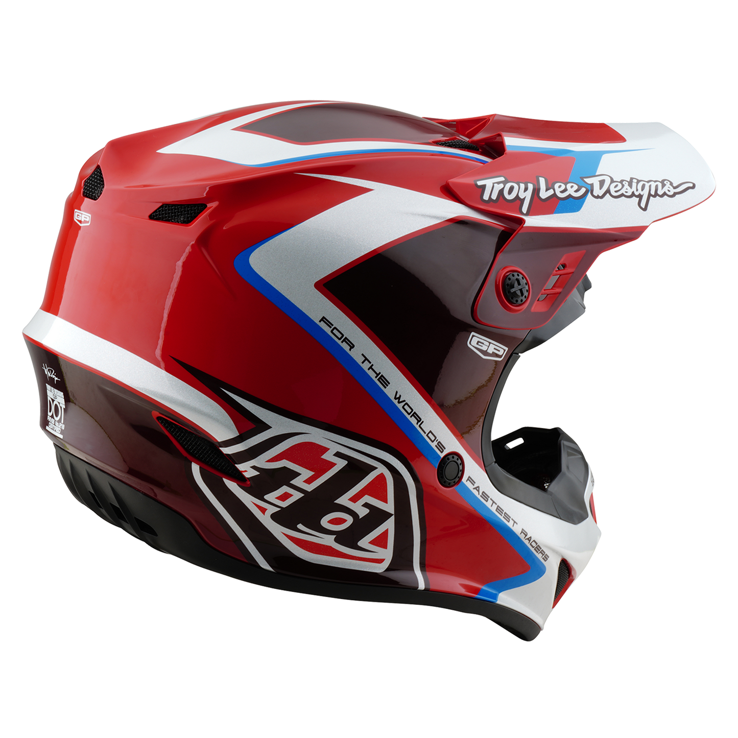 YOUTH GP HELMET SHUTTER RED