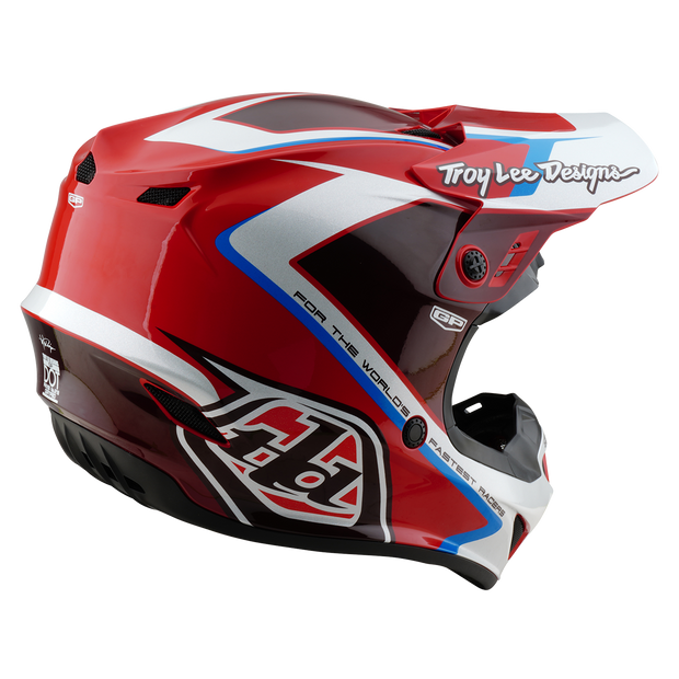 YOUTH GP HELMET SHUTTER RED