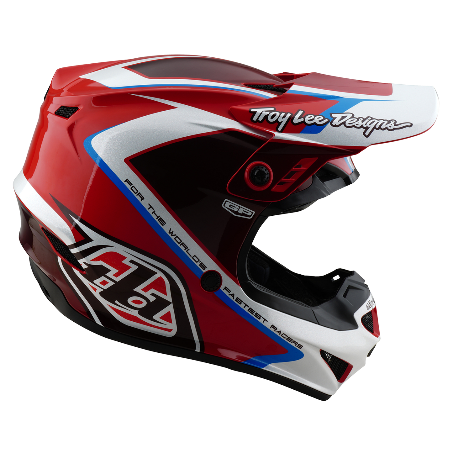 YOUTH GP HELMET SHUTTER RED